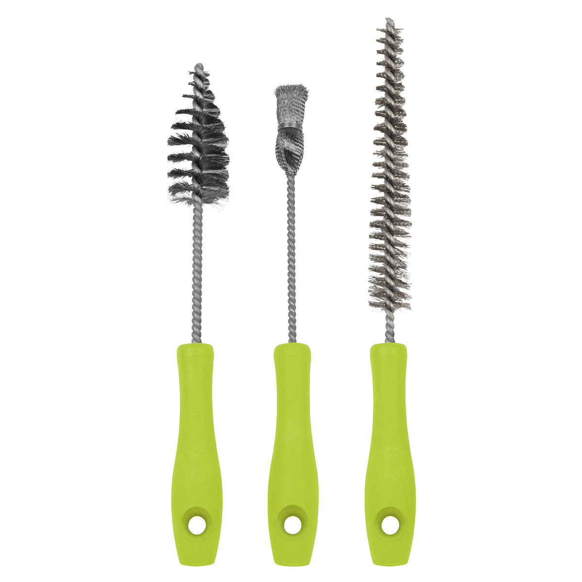 Sealey VS1920 Injector Bore Cleaning Brush Set 3pc - VS1920 - Sealey Tools UK - Trade Counter Direct
