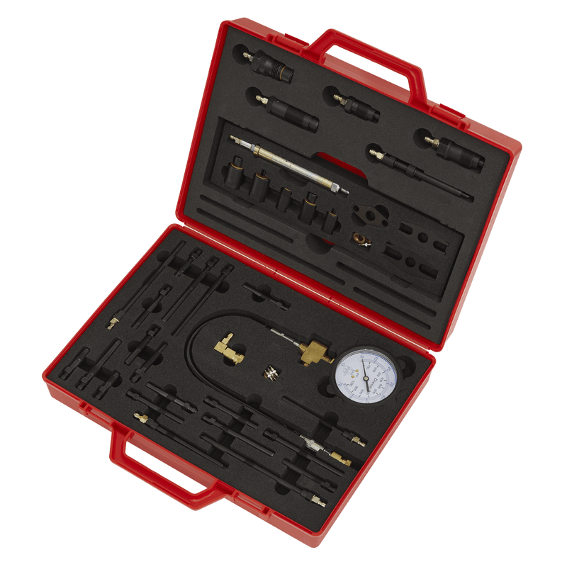 Sealey VS2044 Diesel Engine Master Compression Test Kit - VS2044 - Sealey Tools UK - Trade Counter Direct