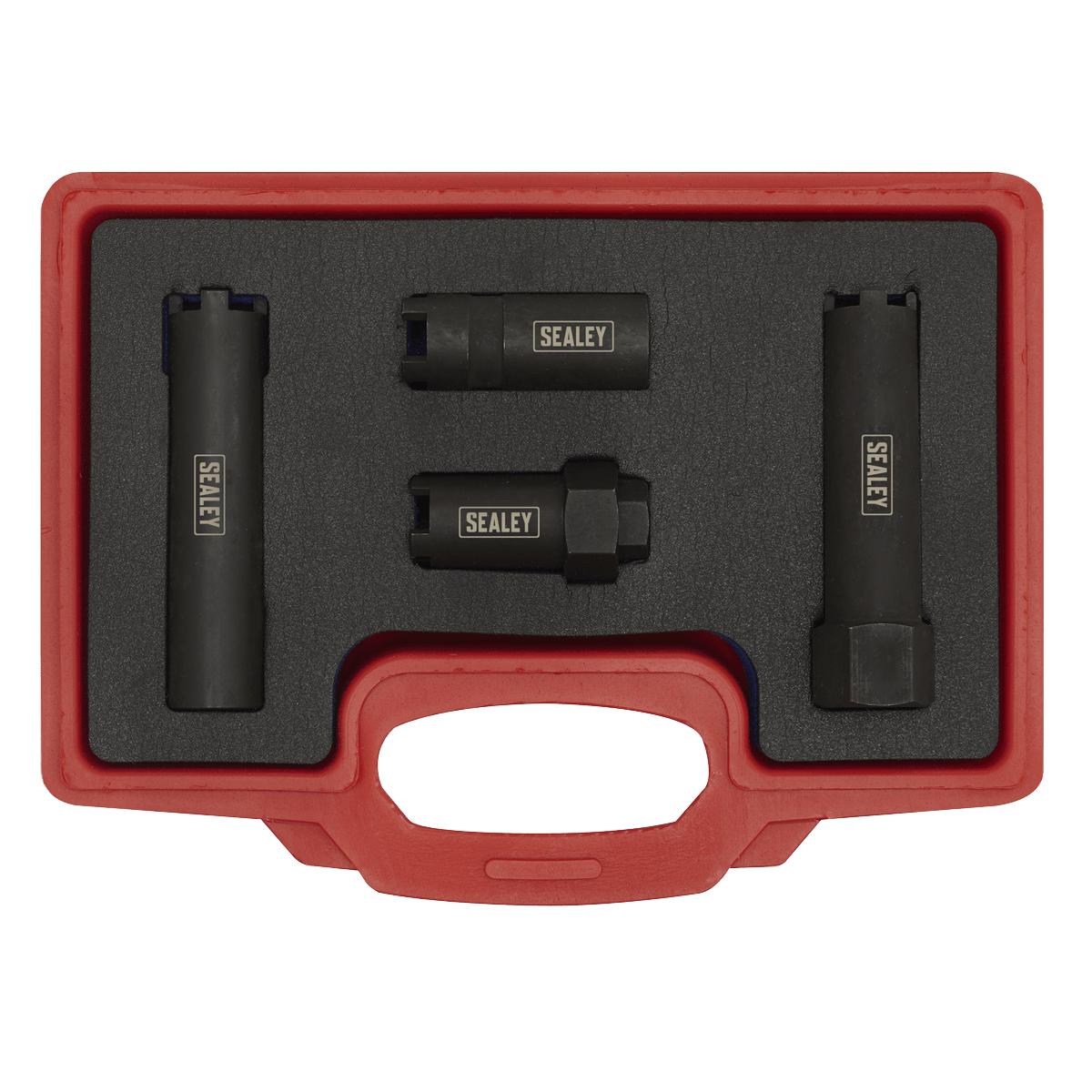 Sealey VS2061 Diesel Injector Socket Set for Commercial Vehicles 4pc - VS2061 - Sealey Tools UK - Trade Counter Direct