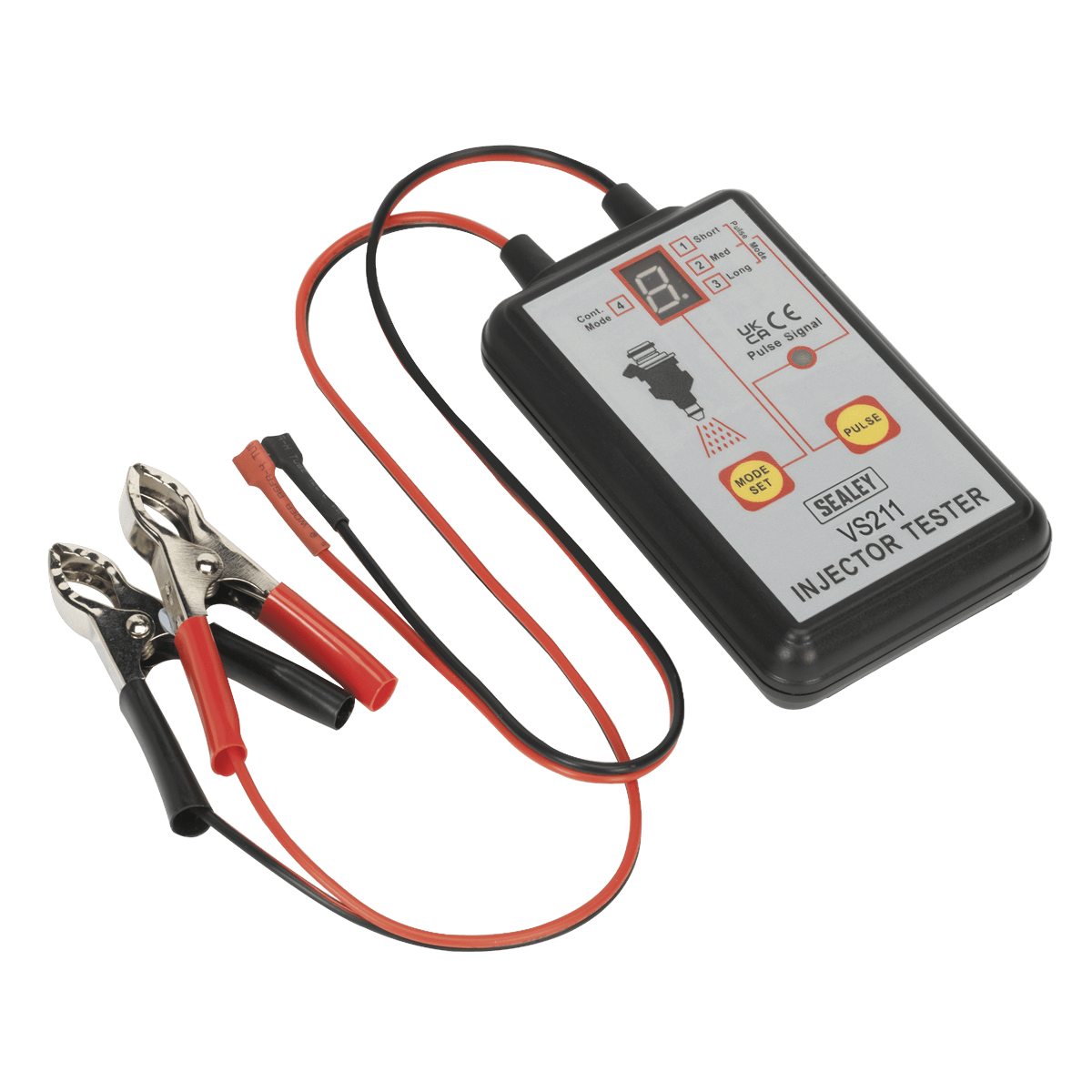 Sealey VS211 Petrol Fuel Injector Tester 12V - VS211 - Sealey Tools UK - Trade Counter Direct