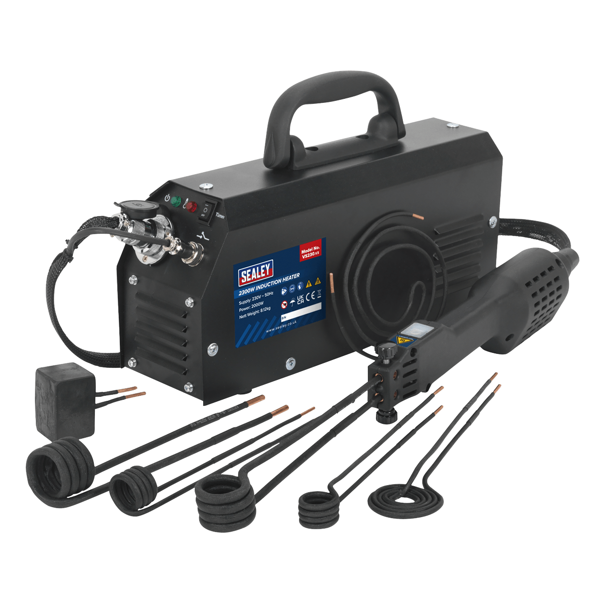 Sealey VS230 Induction Heater 2000W - VS230 - Sealey Tools UK - Trade Counter Direct