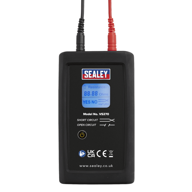Sealey VS270 Multi-Voltage Glow Plug Tester - VS270 - Sealey Tools UK - Trade Counter Direct