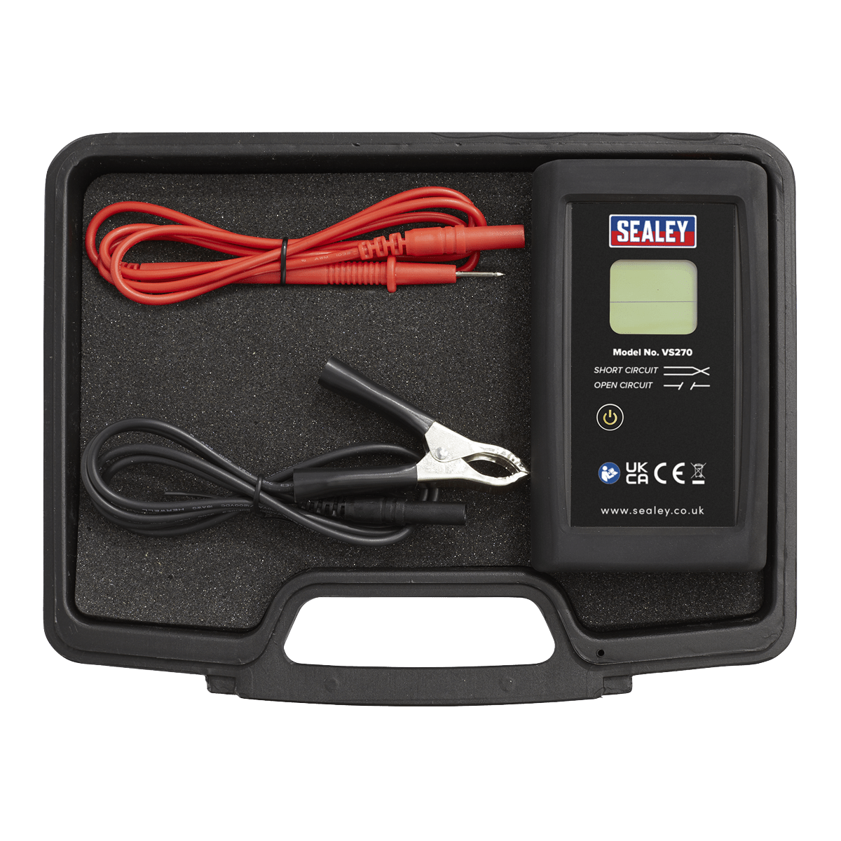 Sealey VS270 Multi-Voltage Glow Plug Tester - VS270 - Sealey Tools UK - Trade Counter Direct