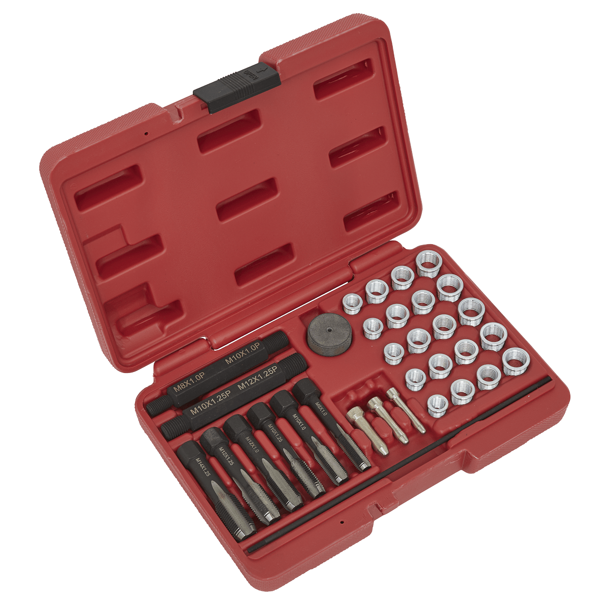 Sealey VS311 Glow Plug Thread Repair Set 33pc - VS311 - Sealey Tools UK - Trade Counter Direct