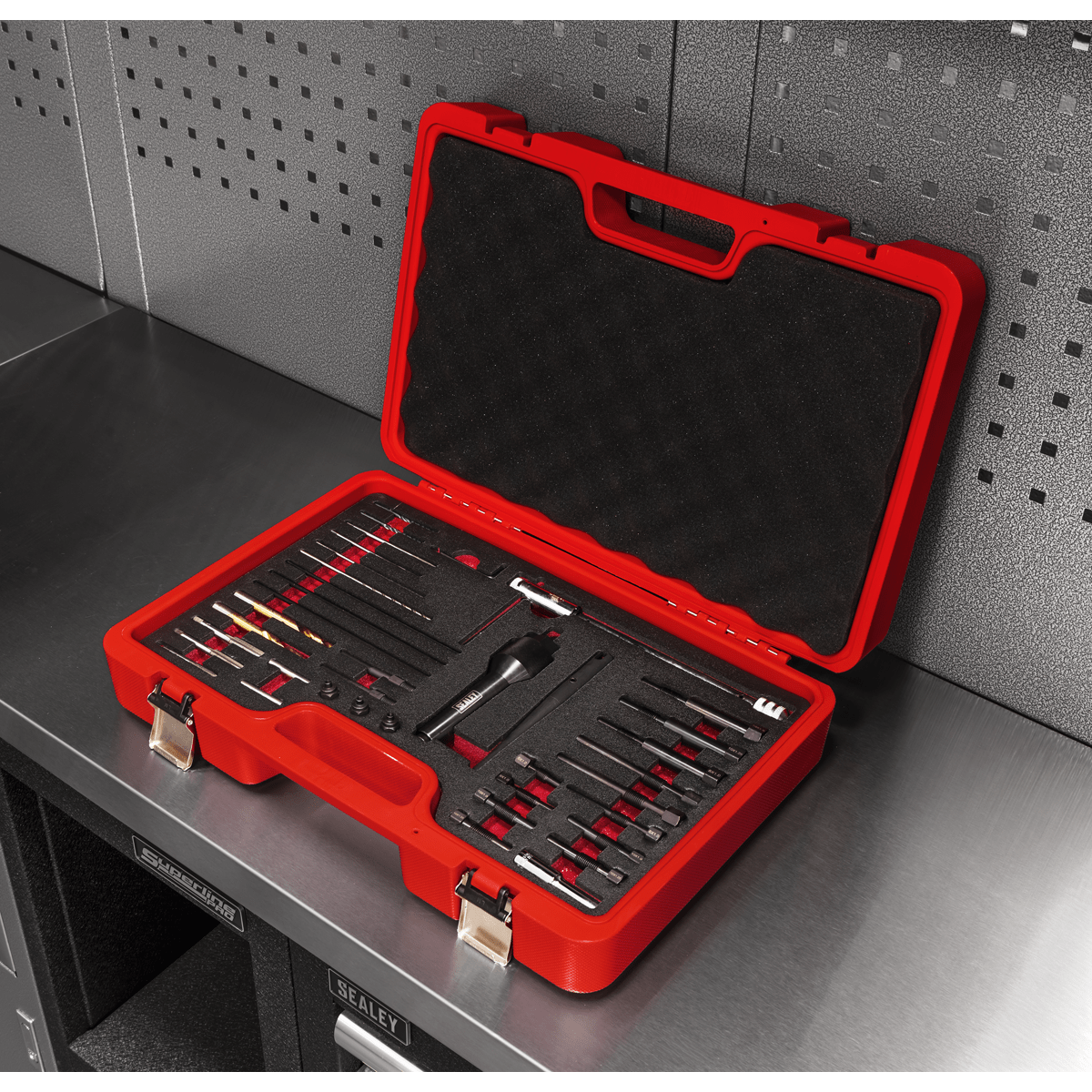 Sealey VS3156 Damaged Glow Plug & Heater Element Removal Set 8 & 10mm - VS3156 - Sealey Tools UK - Trade Counter Direct