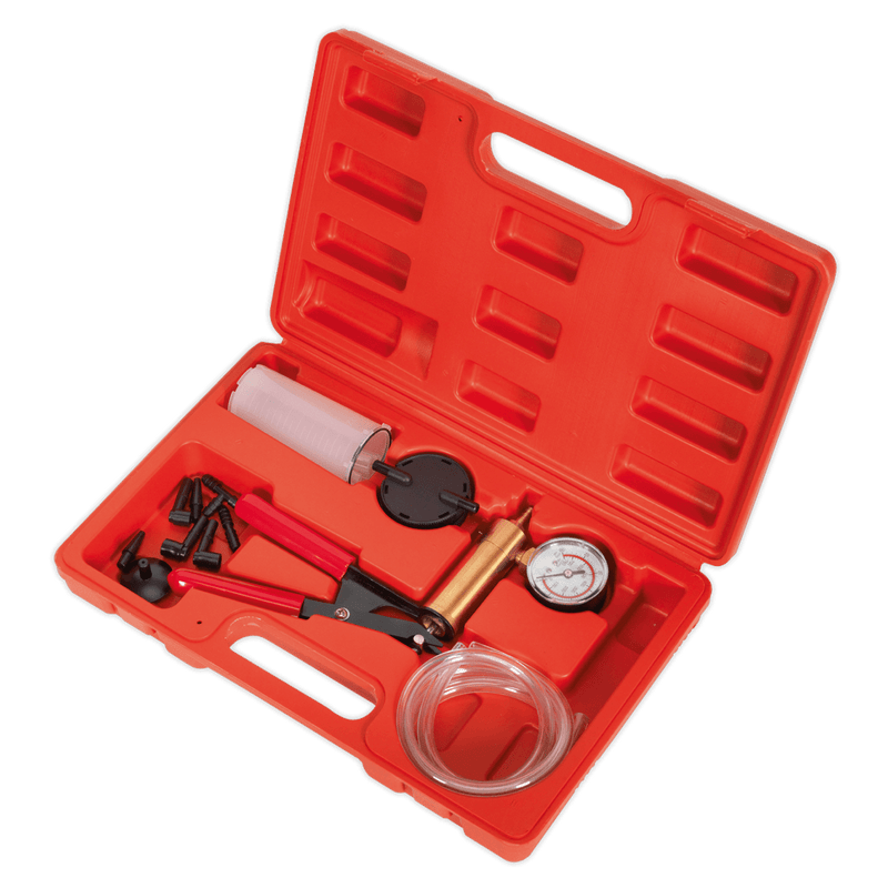 Sealey VS402 Vacuum Tester & Brake Bleeding Kit - VS402 - Sealey Tools UK - Trade Counter Direct