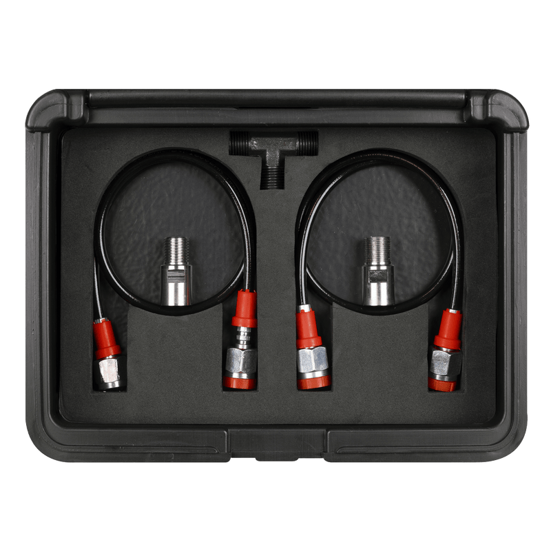 Sealey VS566 Digital Fuel Injection Pressure Test Kit for GDI Fuel Circuits 6pc - VS566 - Sealey Tools UK - Trade Counter Direct