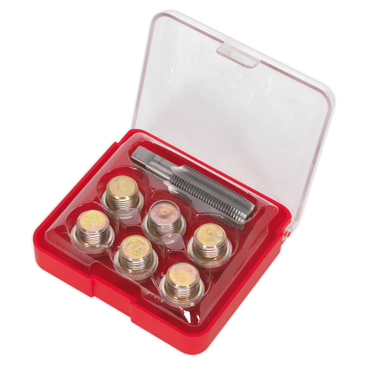 Sealey VS617 Oil Drain Plug Thread Repair Set M17 - VS617 - Sealey Tools UK - Trade Counter Direct