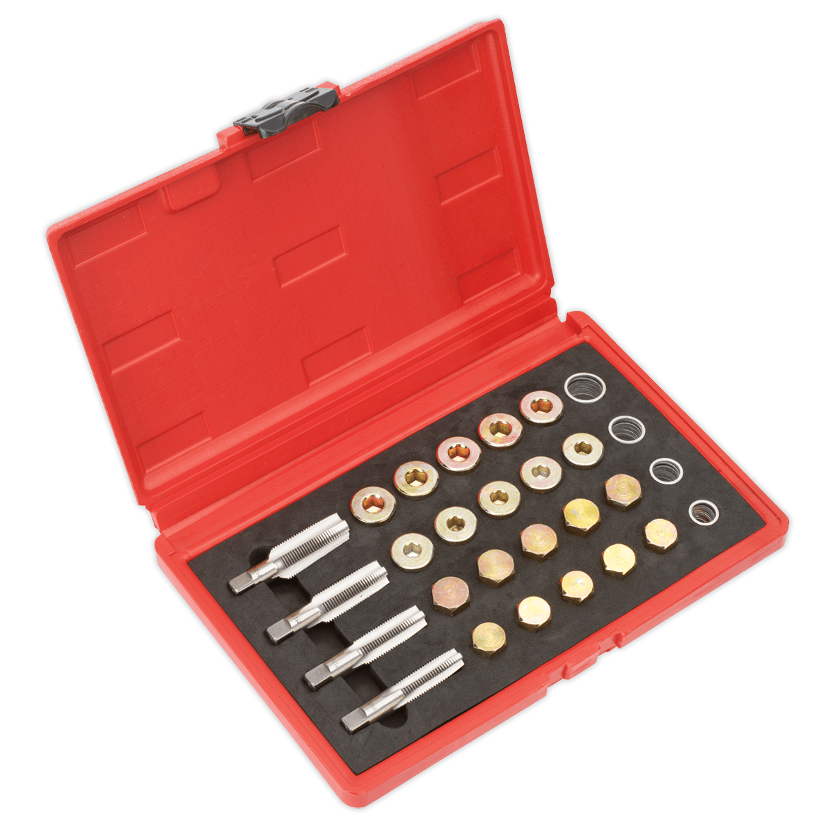 Sealey VS660 Drain Plug Thread Repair Set - VS660 - Sealey Tools UK - Trade Counter Direct