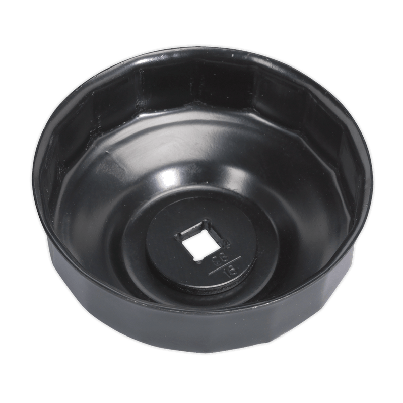 Sealey VS7006.V2-16 Oil Filter Cap Wrench 86mm x 16 Flutes - VS7006.V2-16 - Sealey Tools UK - Trade Counter Direct