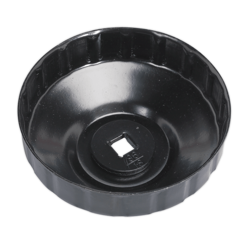 Sealey VS7006.V2-24 Oil Filter Cap Wrench 96mm x 18 Flutes - VS7006.V2-24 - Sealey Tools UK - Trade Counter Direct