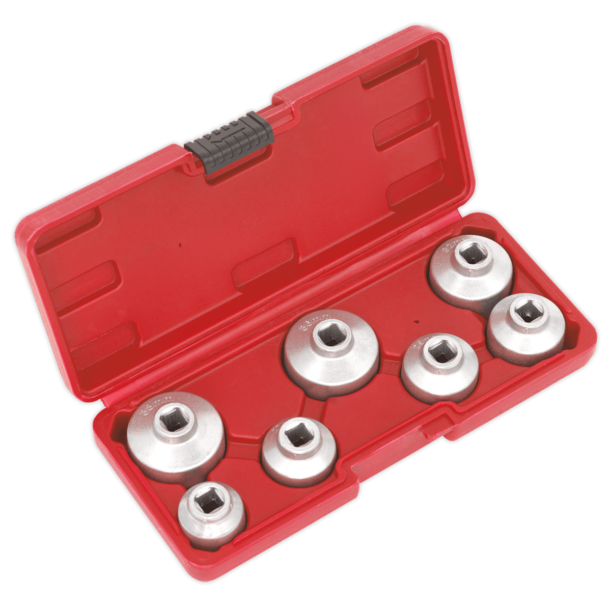 Sealey VS7008 Oil Filter Cap Wrench Set 7pc - VS7008 - Sealey Tools UK - Trade Counter Direct