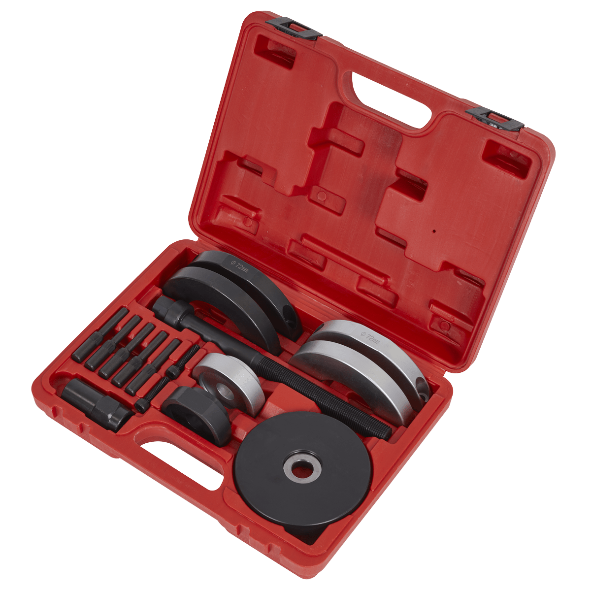 Sealey VS7029 Front Wheel Bearing GEN2 Removal/Installation Kit 72mm – Audi/Seat/Skoda/VW - VS7029 - Sealey Tools UK - Trade Counter Direct