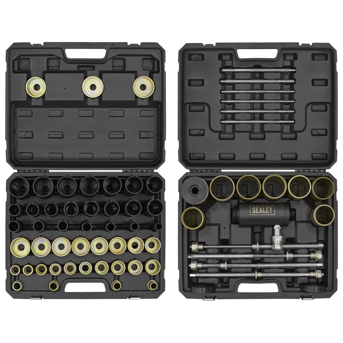 Sealey VS7034 Hydraulic Bush & Bearing Removal/Installation Kit 18 Tonne - VS7034 - Sealey Tools UK - Trade Counter Direct