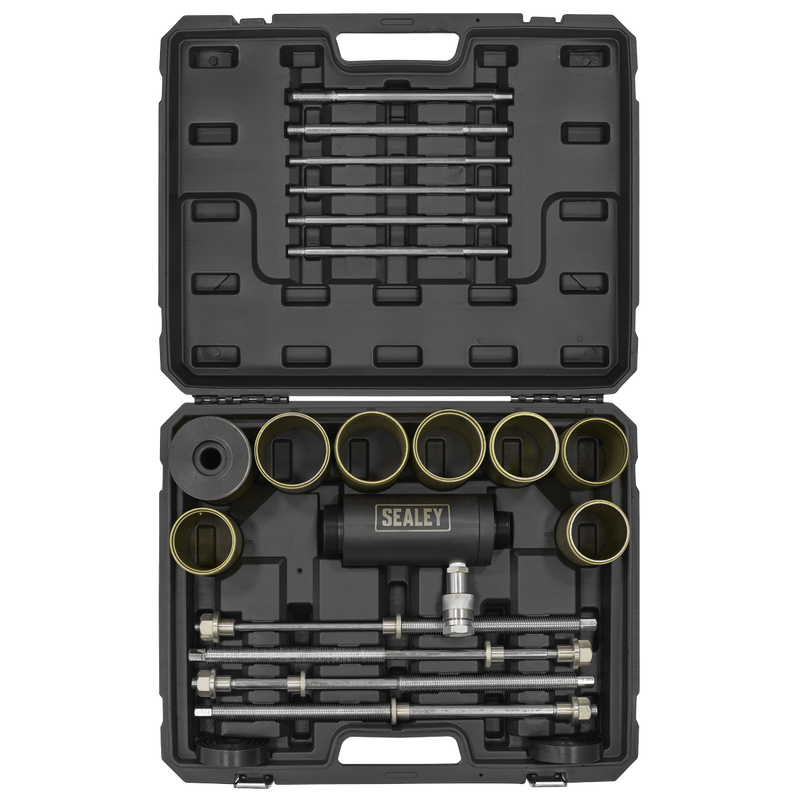 Sealey VS7034 Hydraulic Bush & Bearing Removal/Installation Kit 18 Tonne - VS7034 - Sealey Tools UK - Trade Counter Direct