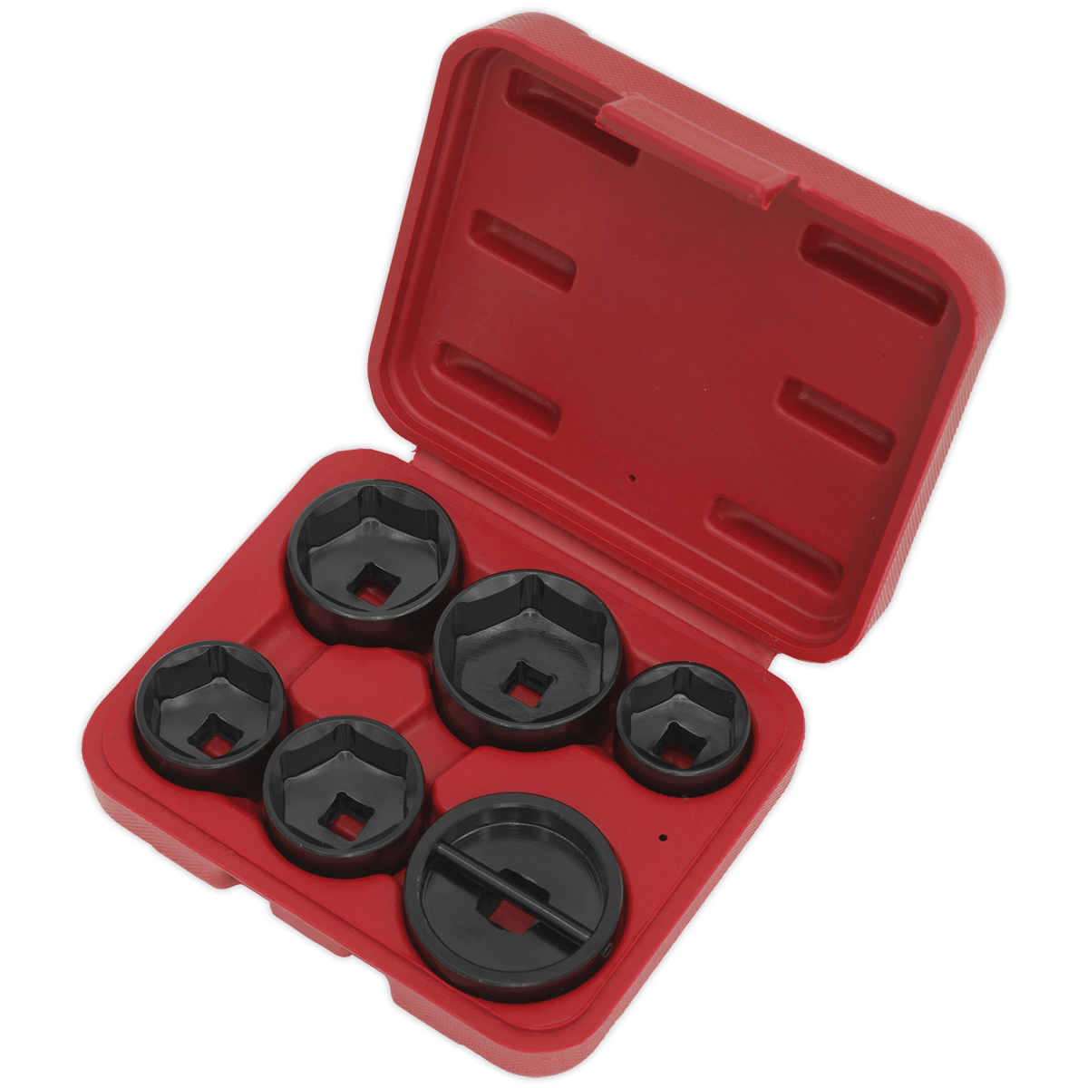Sealey VS7103 Oil Filter Cap Wrench Set 6pc - VS7103 - Sealey Tools UK - Trade Counter Direct
