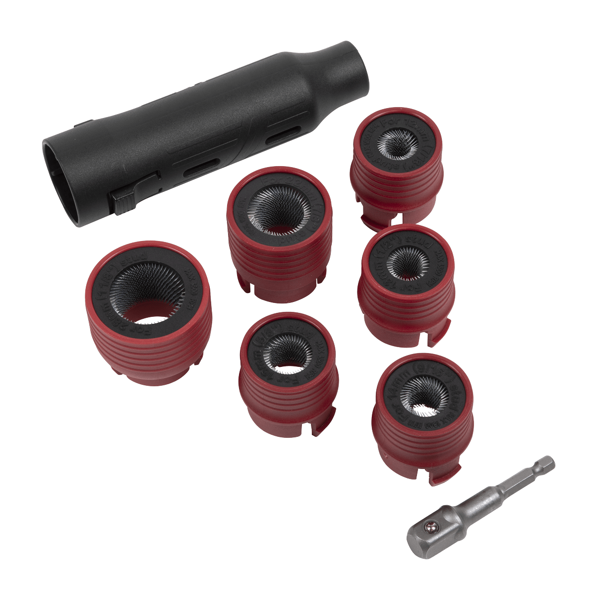 Sealey VS8003 Wheel Stud Cleaning Tool Set - VS8003 - Sealey Tools UK - Trade Counter Direct