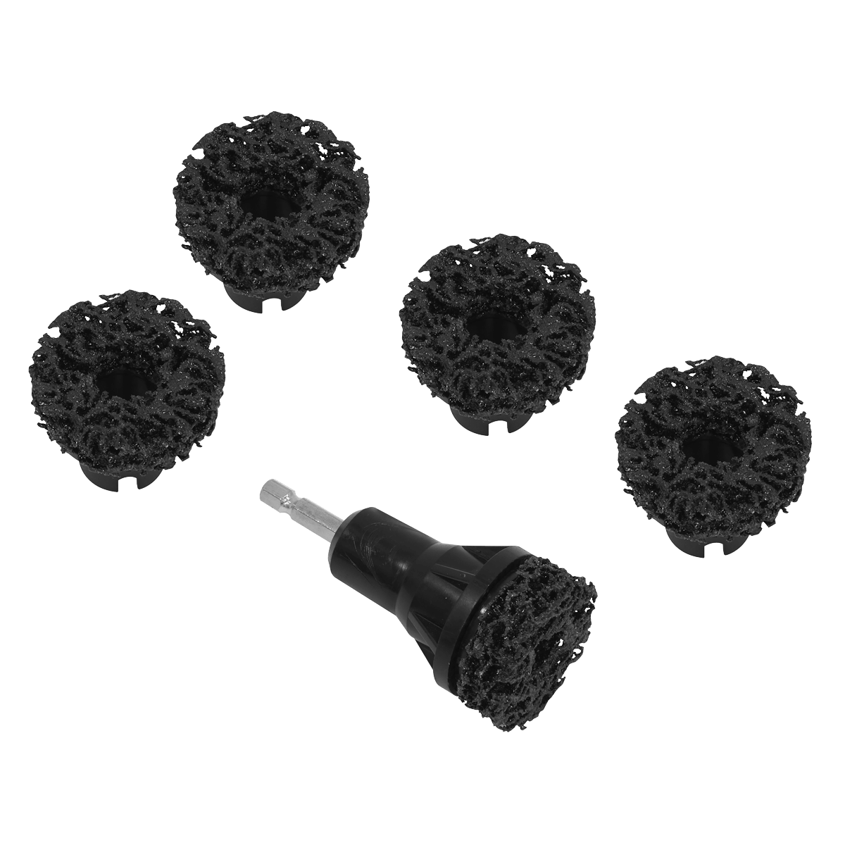 Sealey VS8005 Stud Hub Cleaner Set 6pc - VS8005 - Sealey Tools UK - Trade Counter Direct