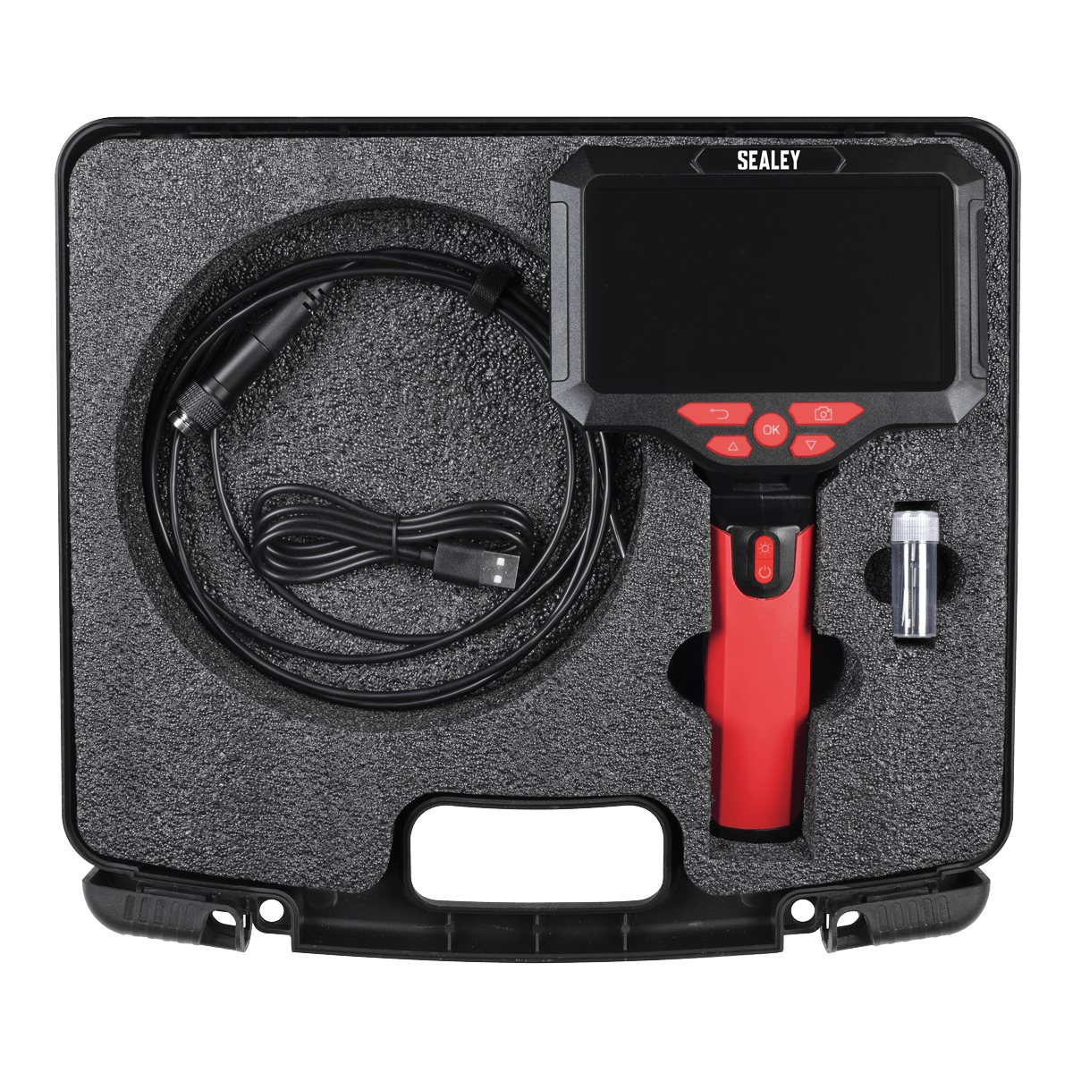 Sealey VS8117 Video Borescope 3.9mm Camera & 5" Screen - VS8117 - Sealey Tools UK - Trade Counter Direct