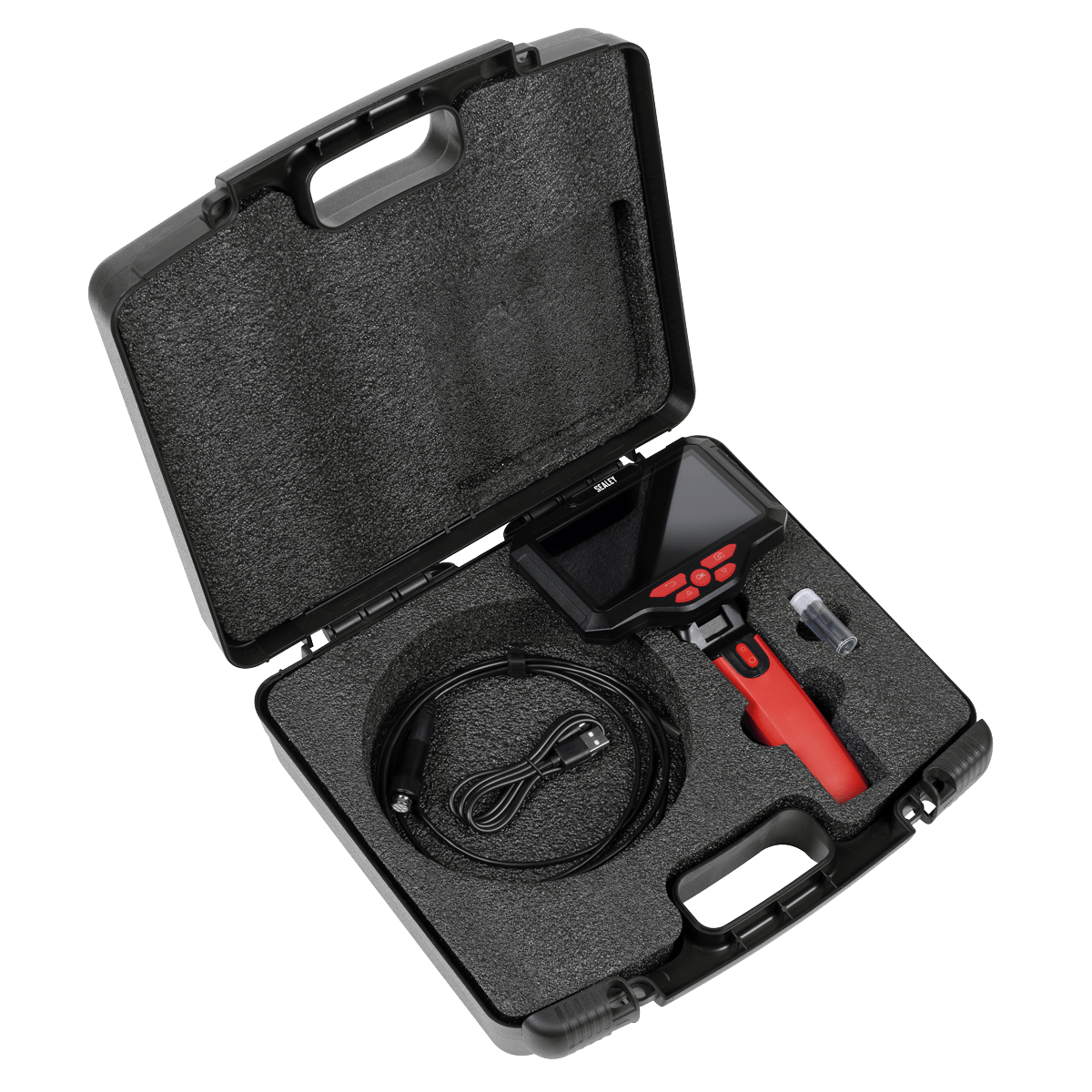 Sealey VS8118 Video Borescope 5.5mm Camera Dual Lens & 5" Screen - VS8118 - Sealey Tools UK - Trade Counter Direct