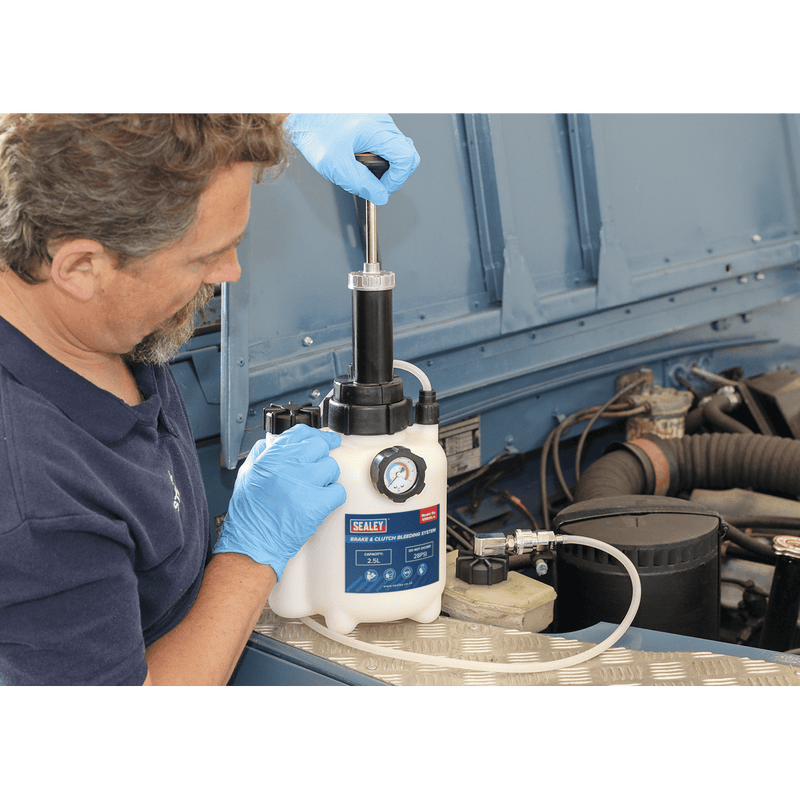 Sealey VS820 Brake & Clutch Bleeding System - Braking - SLY-10519 - Sealey Tools UK - Trade Counter Direct