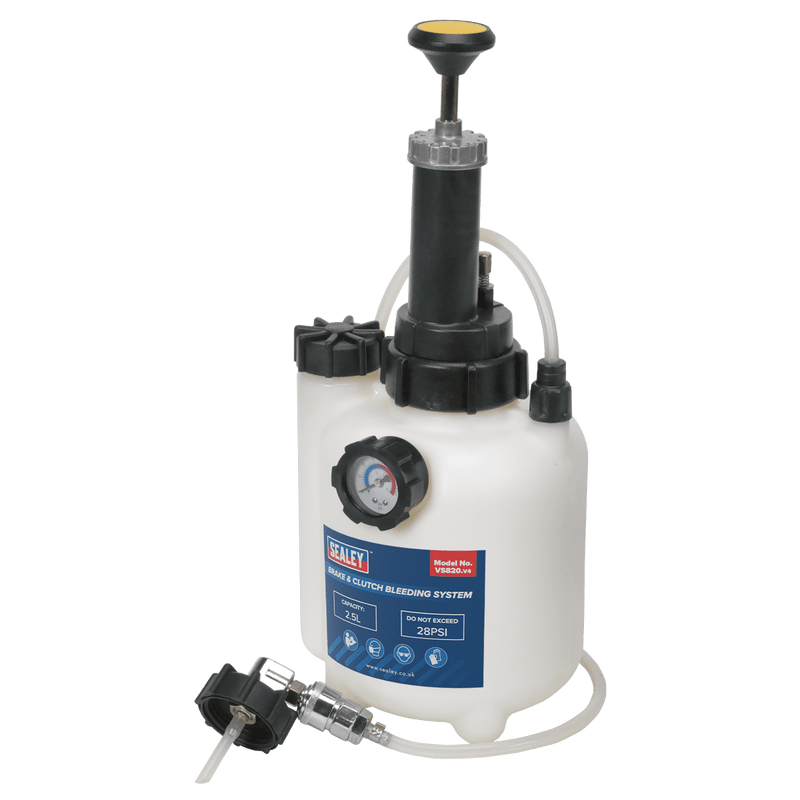 Sealey VS820 Brake & Clutch Bleeding System - Braking - SLY-10519 - Sealey Tools UK - Trade Counter Direct