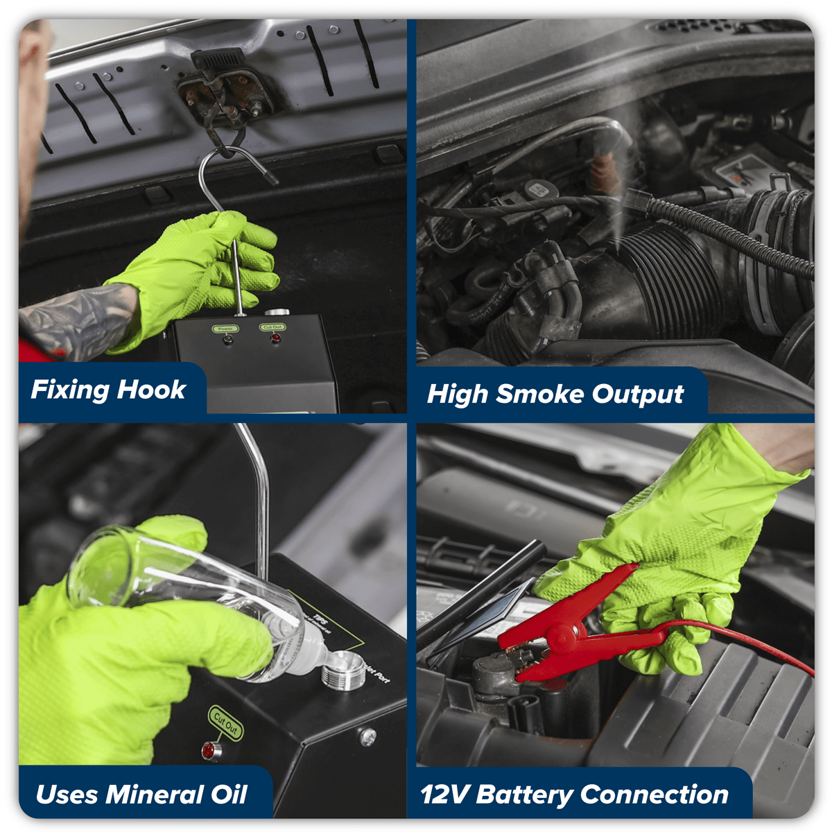 Sealey VS872 Leak Detector Smoke Diagnostic Tool - VS872 - Sealey Tools UK - Trade Counter Direct