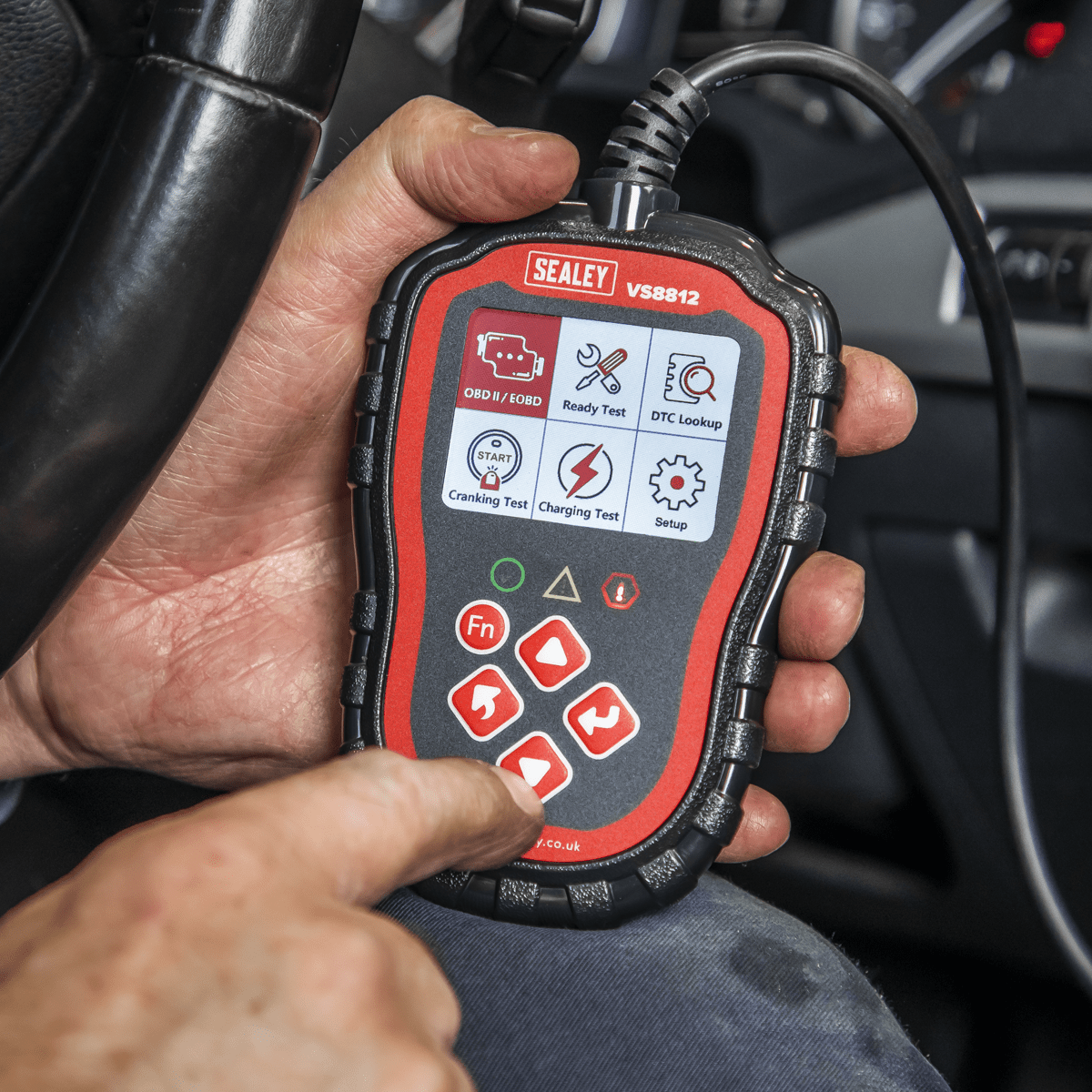 Sealey VS8812 EOBD Code Reader Live Data - VS8812 - Sealey Tools UK - Trade Counter Direct