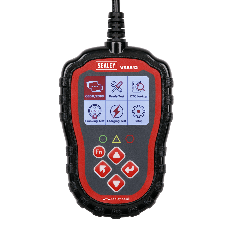Sealey VS8812 EOBD Code Reader Live Data - VS8812 - Sealey Tools UK - Trade Counter Direct