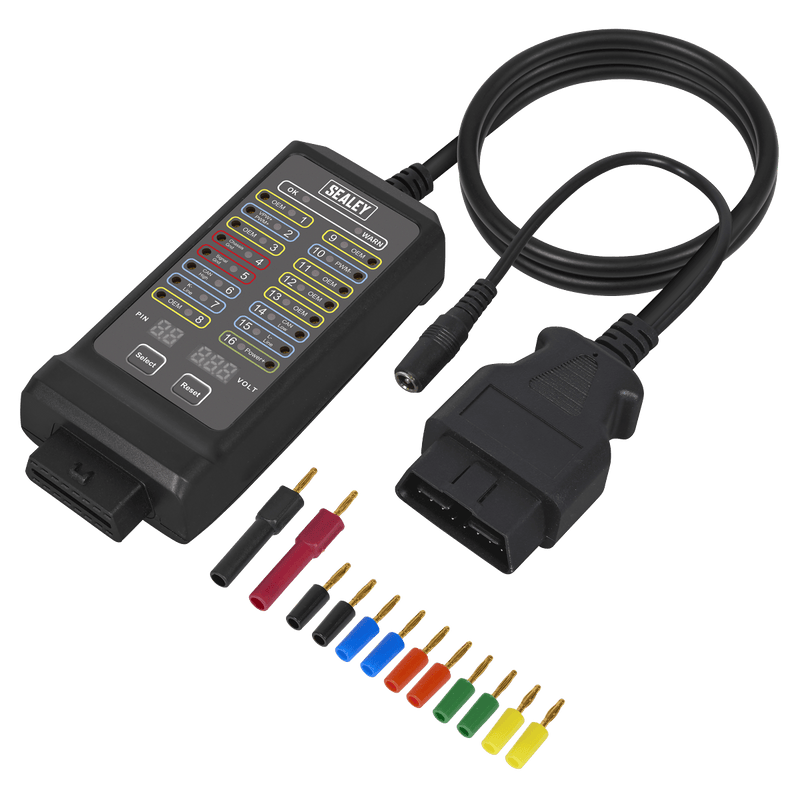 Sealey VS8813 OBD Breakout Box 16-Pin 12V/24V - VS8813 - Sealey Tools UK - Trade Counter Direct
