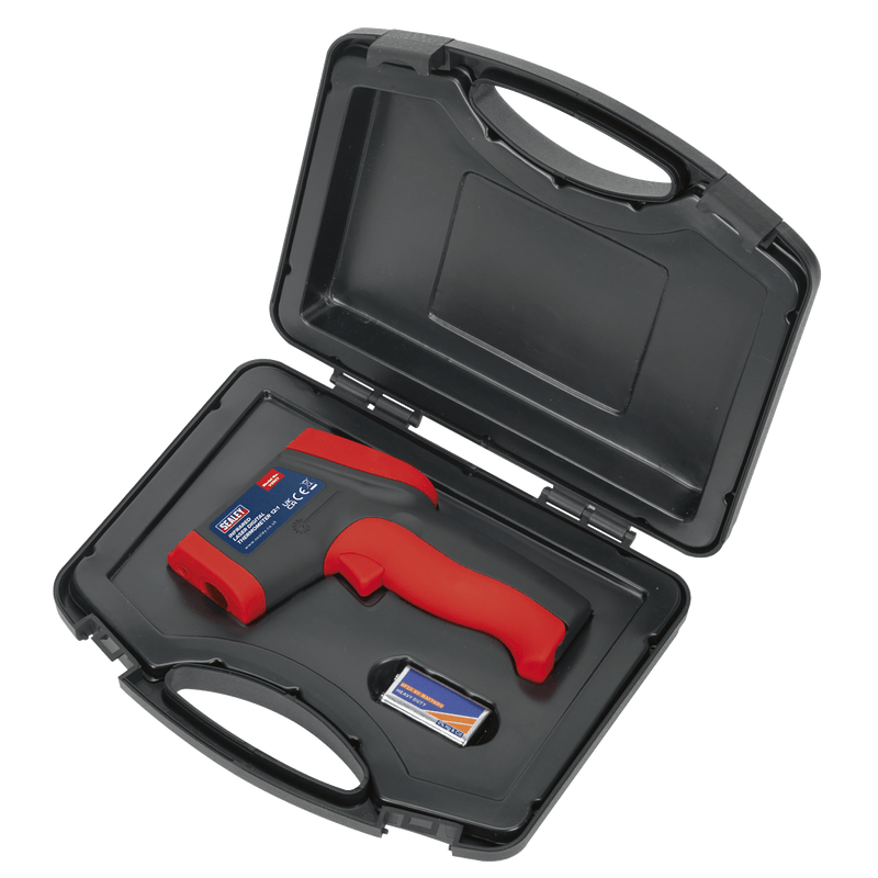 Sealey VS907 Infrared Laser Digital Thermometer 12:1 - VS907 - Sealey Tools UK - Trade Counter Direct