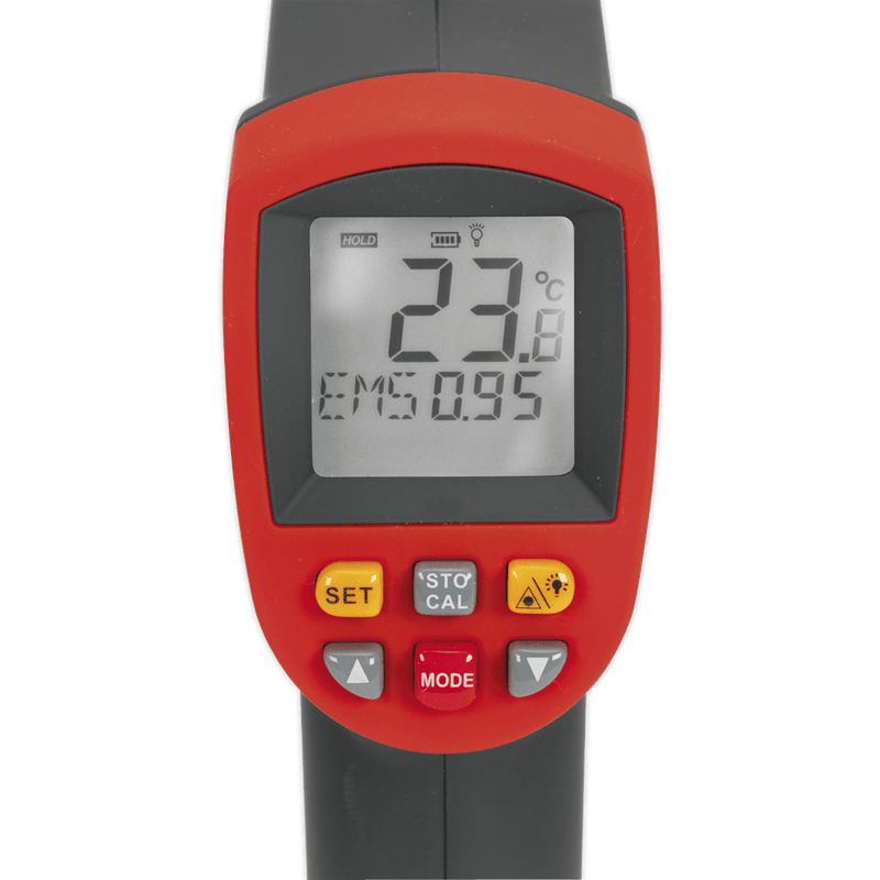 Sealey VS907 Infrared Laser Digital Thermometer 12:1 - VS907 - Sealey Tools UK - Trade Counter Direct