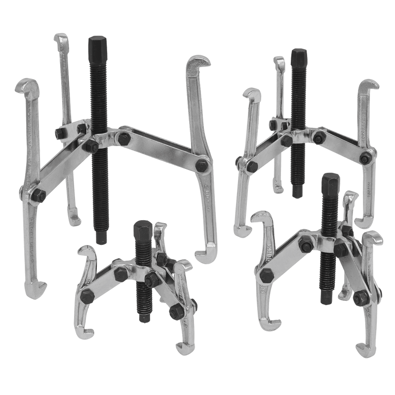 Sealey VS95 Triple Leg Gear Reversible Puller Set 4pc - VS95 - Sealey Tools UK - Trade Counter Direct