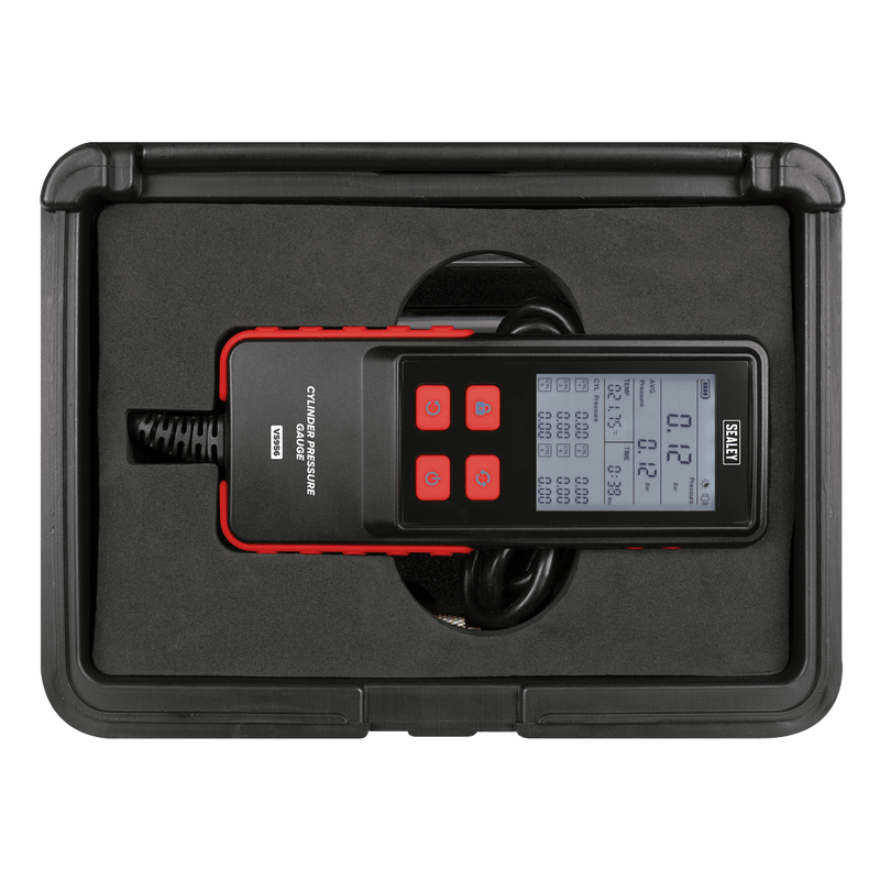 Sealey VS956 Digital Compression Test Kit 10pc - VS956 - Sealey Tools UK - Trade Counter Direct