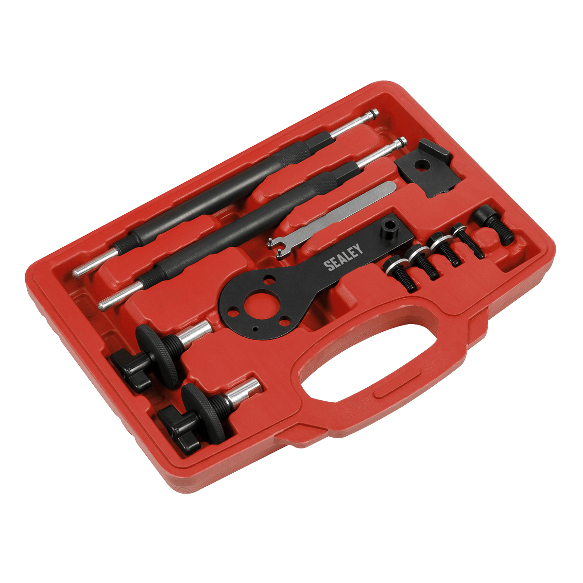Sealey VSE2511A Petrol Engine Timing Tool Kit for Alfa Romeo, Fiat, Lancia 1.2/1.4 16v/1.4 T-Jet - Belt Drive - VSE2511A - Sealey Tools UK - Trade Counter Direct