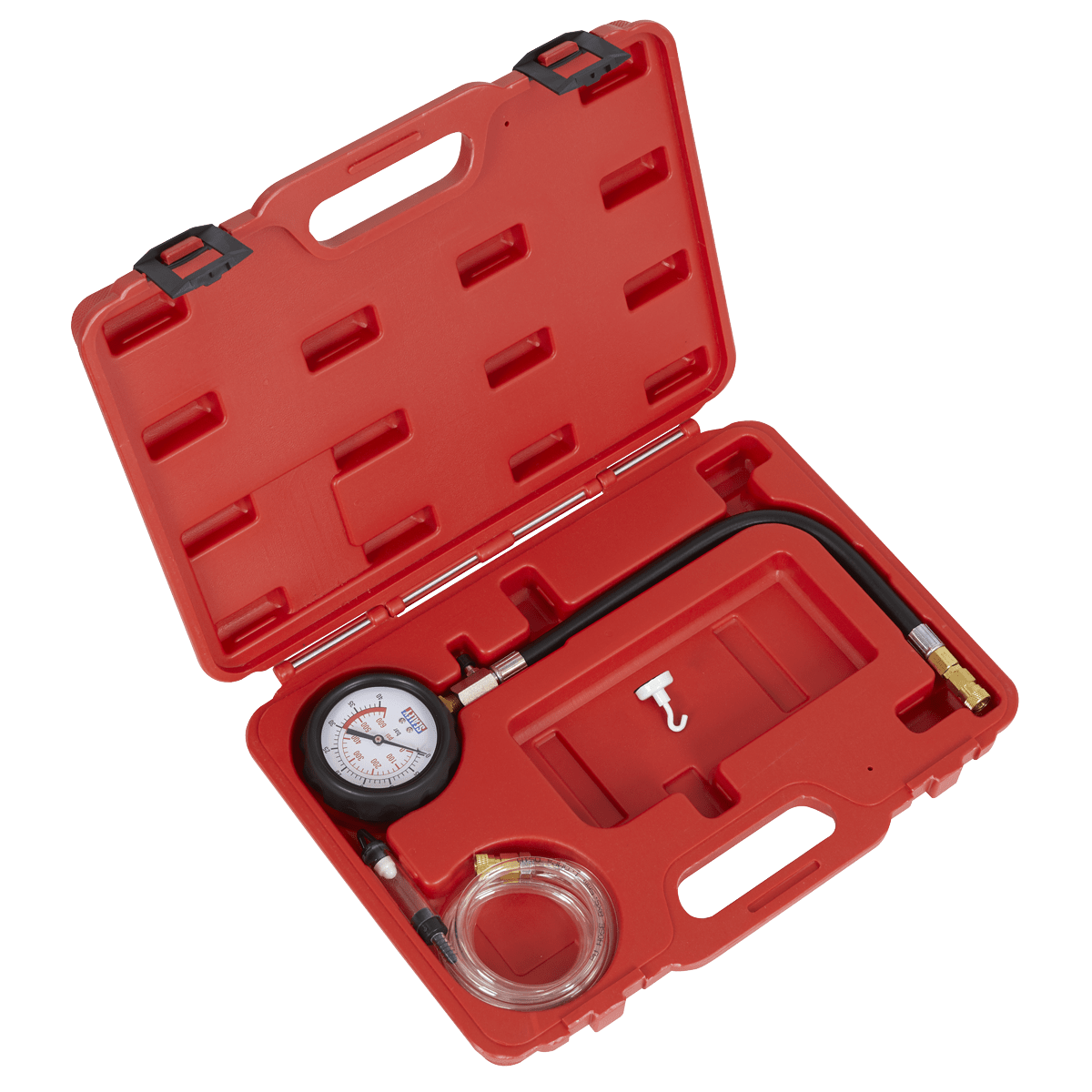 Sealey VSE3157 Diesel Compression Gauge, Hose & TDC Base Kit - VSE3157 - Sealey Tools UK - Trade Counter Direct