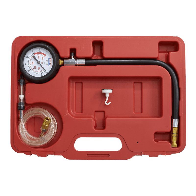 Sealey VSE3157 Diesel Compression Gauge, Hose & TDC Base Kit - VSE3157 - Sealey Tools UK - Trade Counter Direct