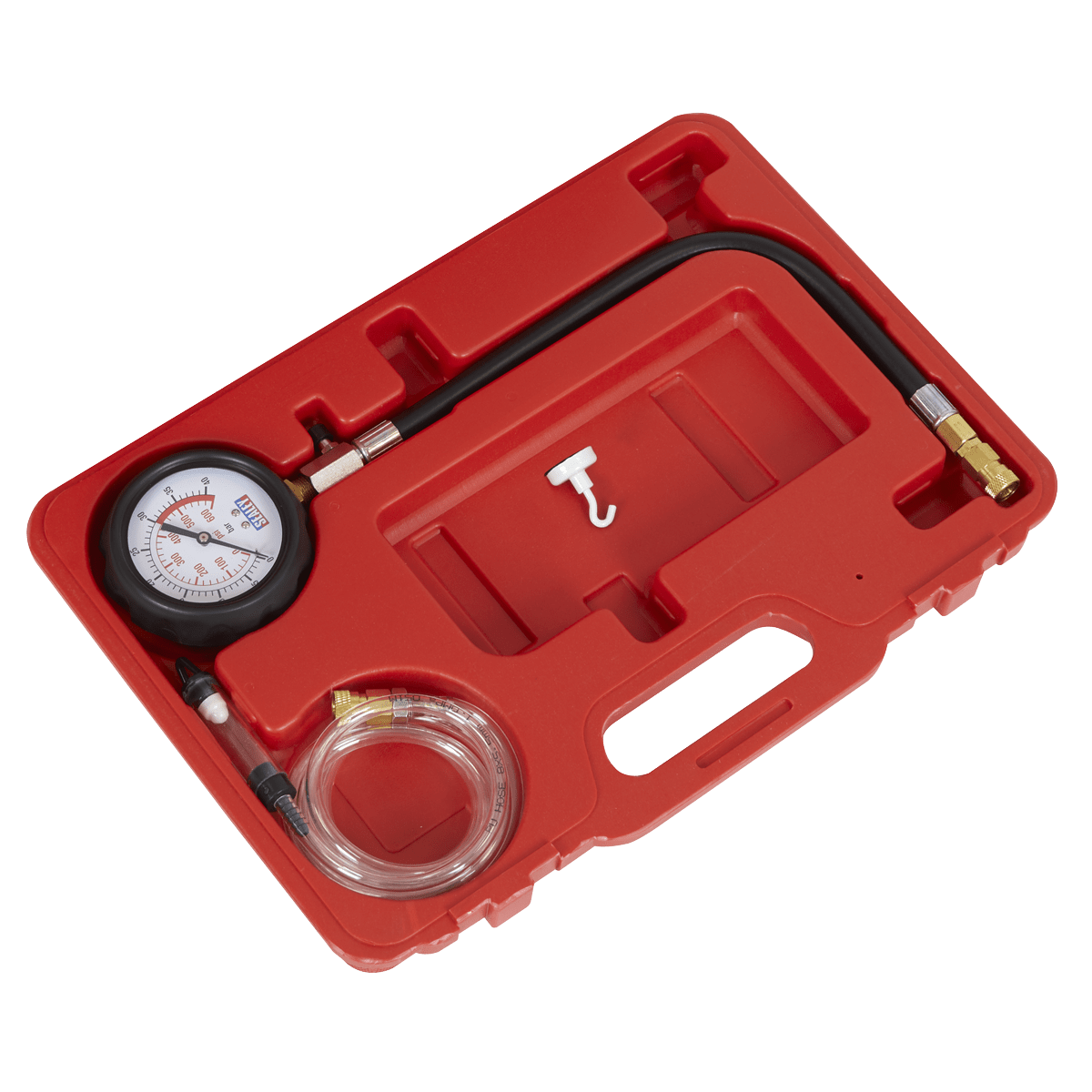 Sealey VSE3157 Diesel Compression Gauge, Hose & TDC Base Kit - VSE3157 - Sealey Tools UK - Trade Counter Direct