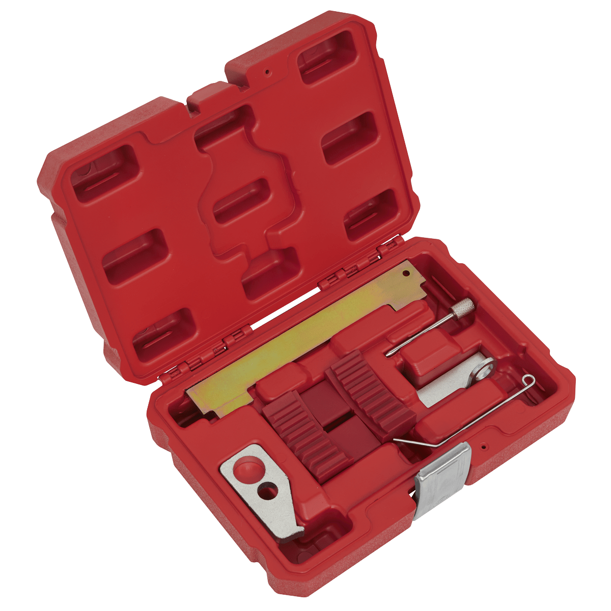 Sealey VSE5006 Timing Tool Kit - for Alfa Romeo, Fiat, GM, Saab - 1.4, 1.6, 1.8 Twinport - Belt Drive - VSE5006 - Sealey Tools UK - Trade Counter Direct