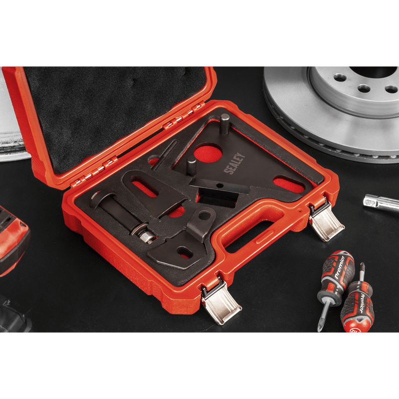 Sealey VSE5032 Front Pulley & Flywheel Locking Tool Set - Chain Drive - VSE5032 - Sealey Tools UK - Trade Counter Direct