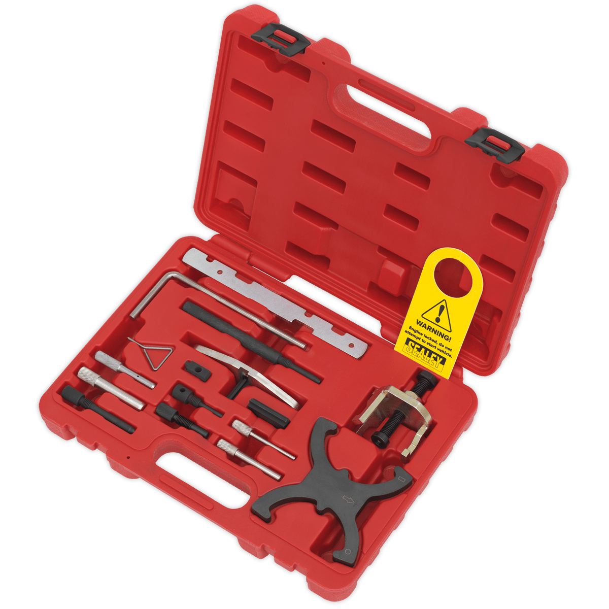 Sealey VSE5042A Diesel/Petrol Engine Timing Tool Combination Kit - for Ford, PSA - Belt/Chain Drive - VSE5042A - Sealey Tools UK - Trade Counter Direct