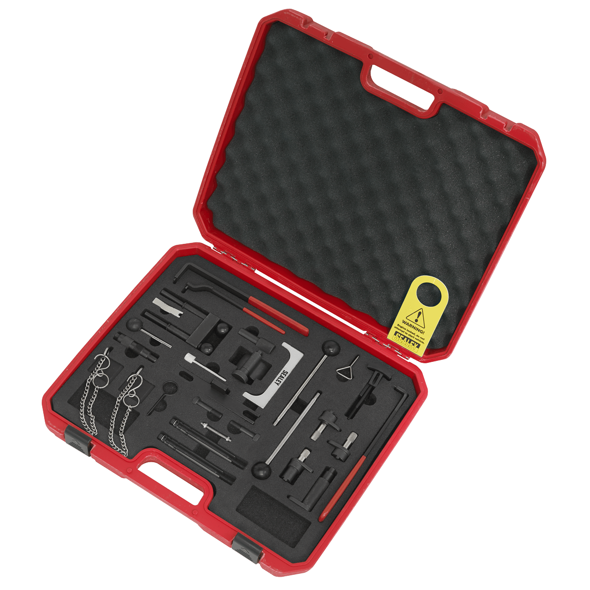 Sealey VSE5044 Diesel/Petrol Engine Timing Tool Master Kit for VAG - Belt/Chain Drive - VSE5044 - Sealey Tools UK - Trade Counter Direct