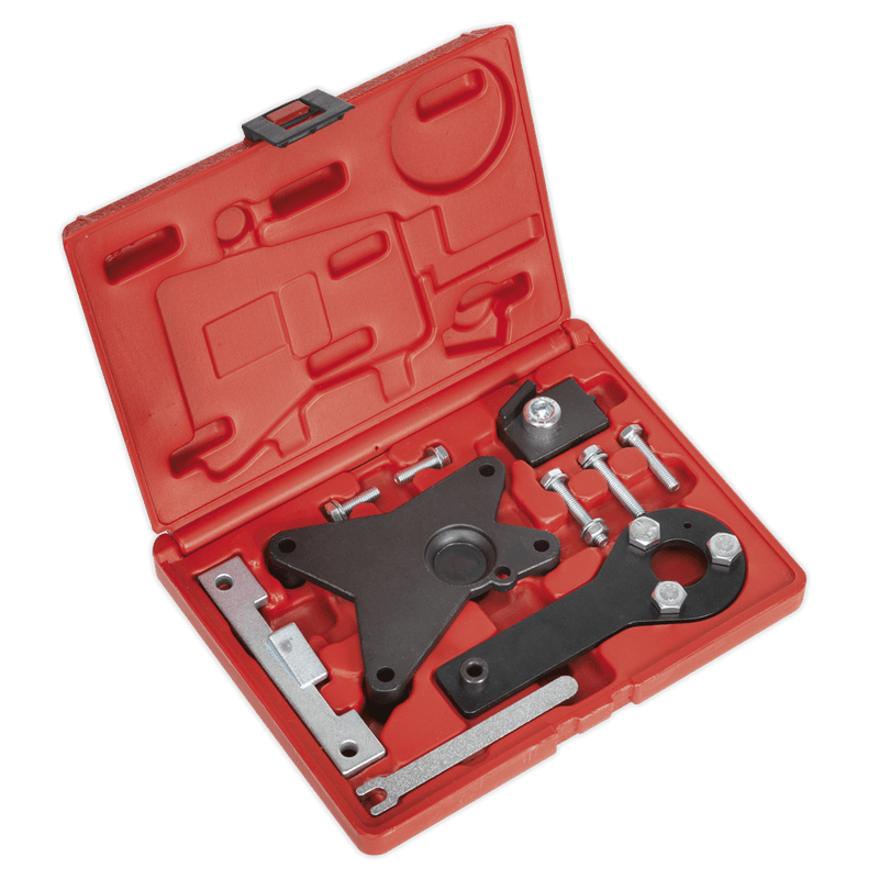 Sealey VSE5061 Petrol Engine Timing Tool Kit - for Alfa Romeo, Fiat, Ford, Lancia 1.2, 1.4 8v - Belt Drive - VSE5061 - Sealey Tools UK - Trade Counter Direct