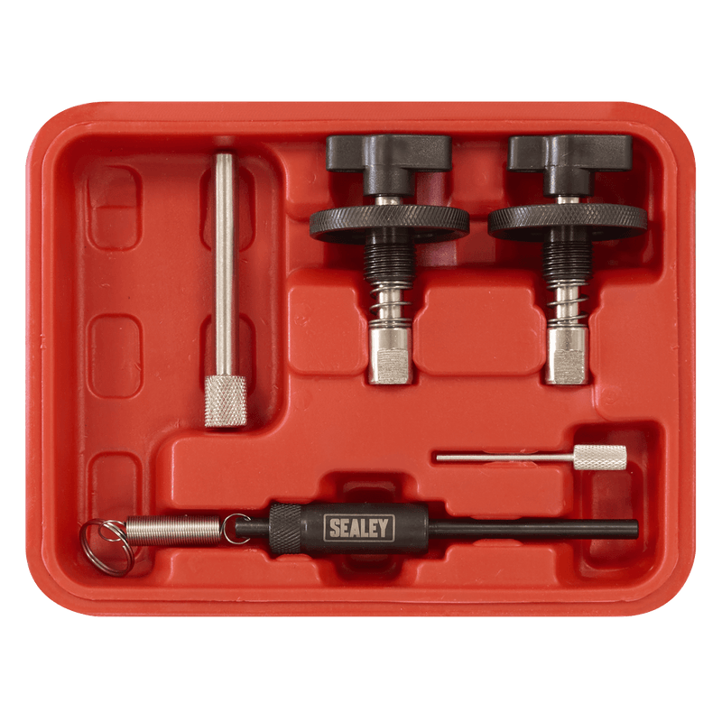 Sealey VSE5881A Diesel Engine Timing Tool Kit for Alfa Romeo, Fiat, Ford, Suzuki, GM 1.3D 16v - Chain Drive - VSE5881A - Sealey Tools UK - Trade Counter Direct