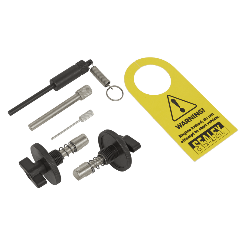 Sealey VSE5881A Diesel Engine Timing Tool Kit for Alfa Romeo, Fiat, Ford, Suzuki, GM 1.3D 16v - Chain Drive - VSE5881A - Sealey Tools UK - Trade Counter Direct