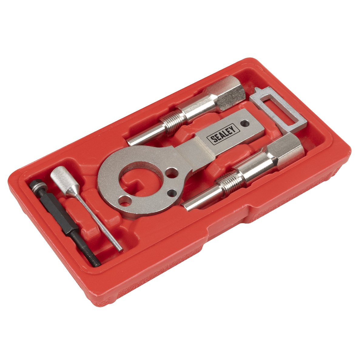 Sealey VSE5886A Diesel Engine Timing Tool Kit for GM, Saab 1.9D CDTi/TiD/TTiD, 2.0D CDTi - Belt Drive - VSE5886A - Sealey Tools UK - Trade Counter Direct