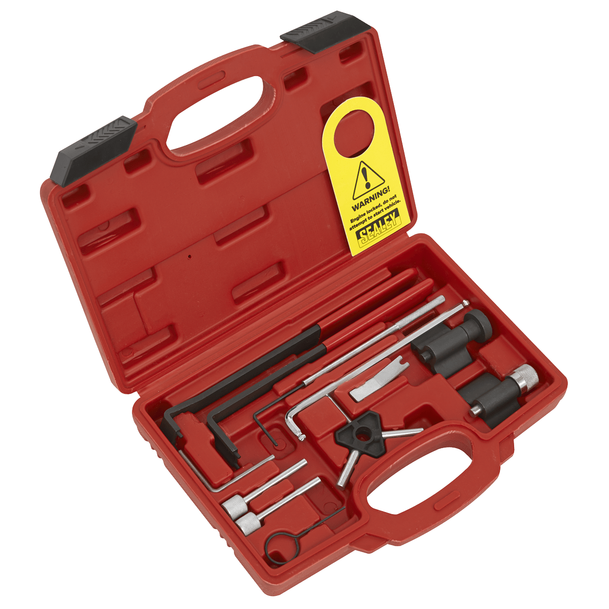 Sealey VSE5951 Diesel Engine Timing Tool Kit - for VAG, Dodge, Ford, Mitsubishi - 1.2D/1.4D/1.6D/1.9D/2.0D - Belt - VSE5951 - Sealey Tools UK - Trade Counter Direct