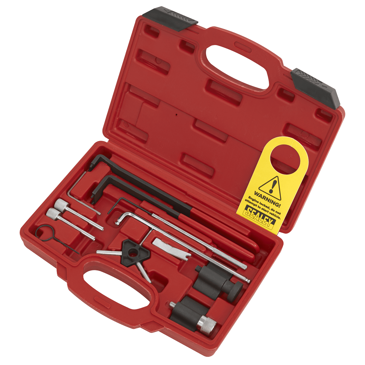 Sealey VSE5951 Diesel Engine Timing Tool Kit - for VAG, Dodge, Ford, Mitsubishi - 1.2D/1.4D/1.6D/1.9D/2.0D - Belt - VSE5951 - Sealey Tools UK - Trade Counter Direct