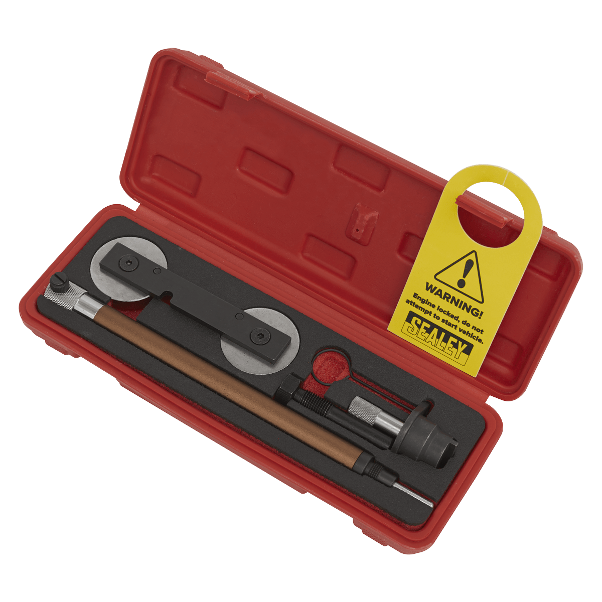 Sealey VSE5956A Petrol Engine Timing Tool Kit - VAG 1.2/1.4 TFSi, 1.4/1.6 FSi - Chain Drive - VSE5956A - Sealey Tools UK - Trade Counter Direct