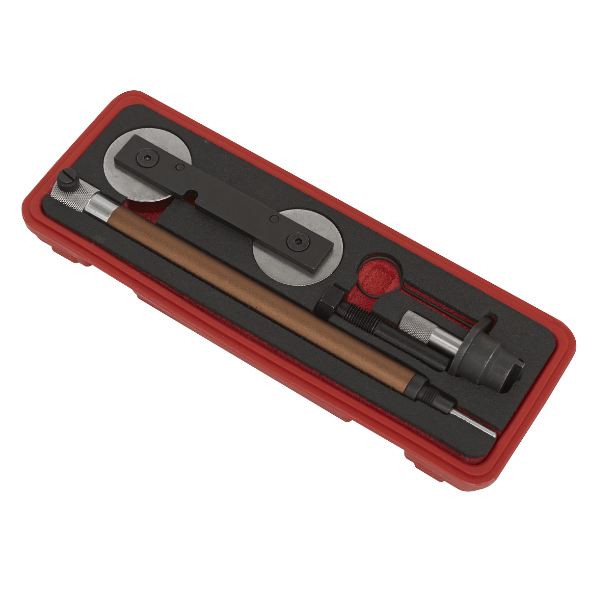 Sealey VSE5956A Petrol Engine Timing Tool Kit - VAG 1.2/1.4 TFSi, 1.4/1.6 FSi - Chain Drive - VSE5956A - Sealey Tools UK - Trade Counter Direct